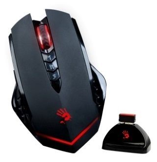 【A4 TECH 】BLOODY R80 光微動無線鋰電池遊戲鼠