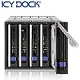 ICY DOCK 5轉3內接硬碟模組－MB155SP-B