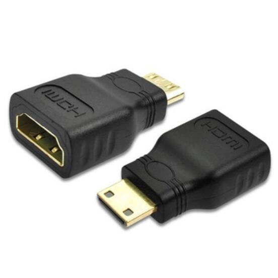 HDMI母轉Mini-HDMI公 鍍金轉接頭