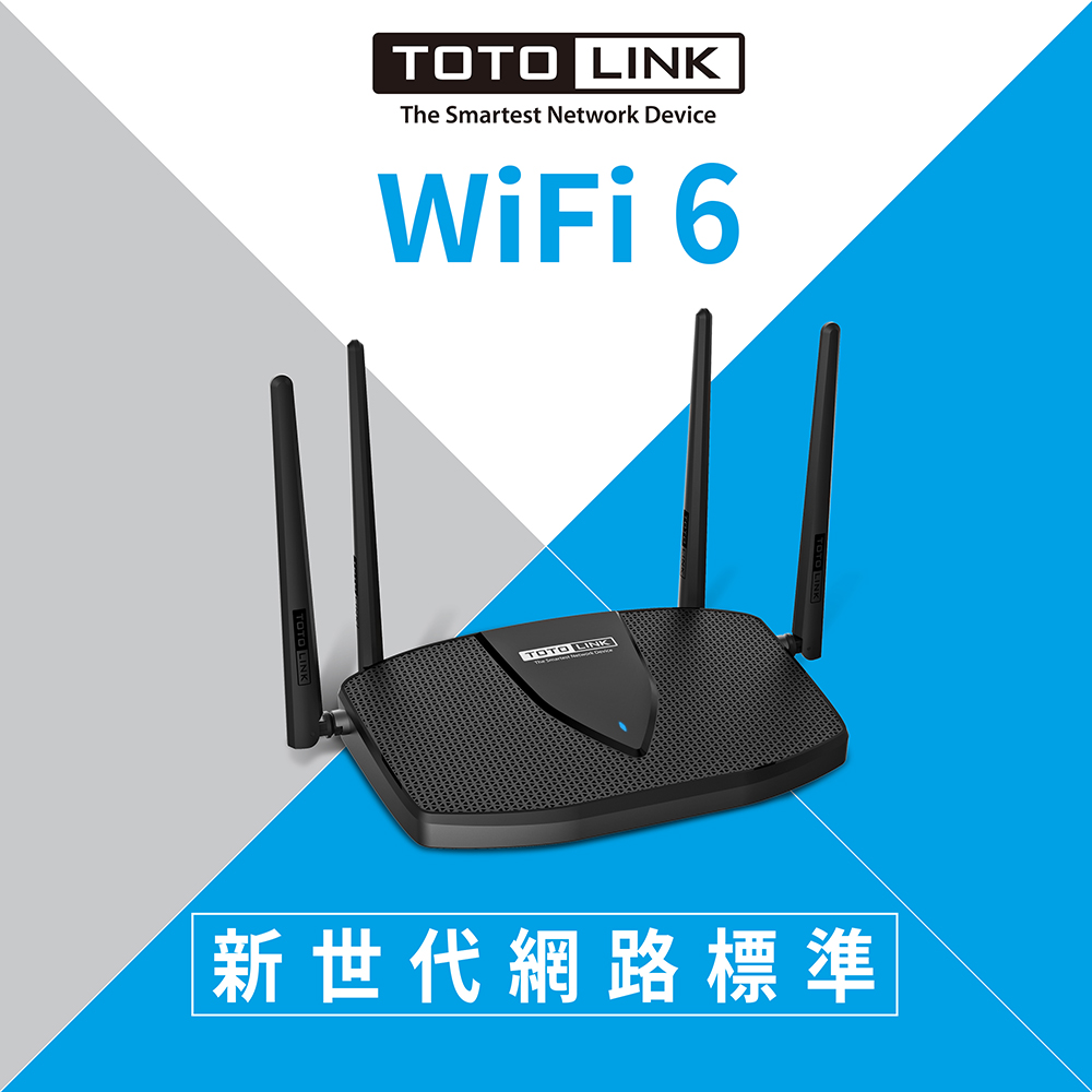 TOTOLINK X5000R AX1800 WiFi 6 