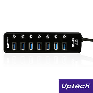 UH270C 7-Port USB 3.0+1-Port專