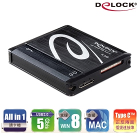 Delock USB3.0 Type C allin1讀卡機