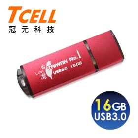 USB3.0 Taiwan No.1隨身碟(熱血紅)16GB
