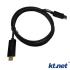 KTNET - DisplayPort(公) to HDMI(公) 訊號轉換線-1.8米