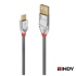 LINDY 林帝  CROMO LINE USB2.0 TYPE-A/公 TO MICRO-B/公 傳輸線 1M(LD36651)