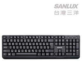 SANLUX台灣三洋USB鍵盤SYKB-08